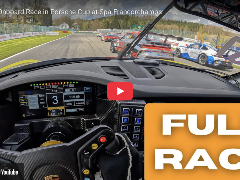 EPIC Onboard Race in Porsche Cup at Spa-Francorchamps